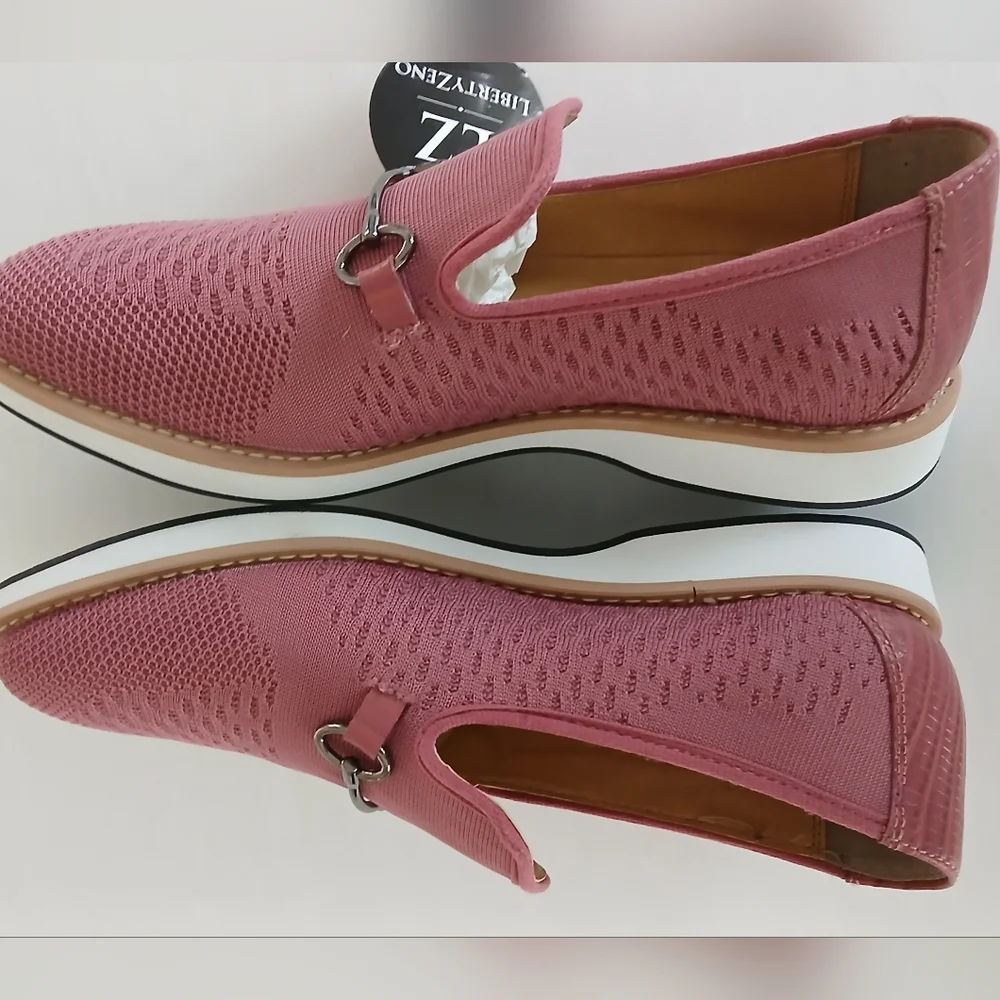 Liberty Zeno Kids Buckle Loafers Pink Size 7 Big Kids – EVA Sole